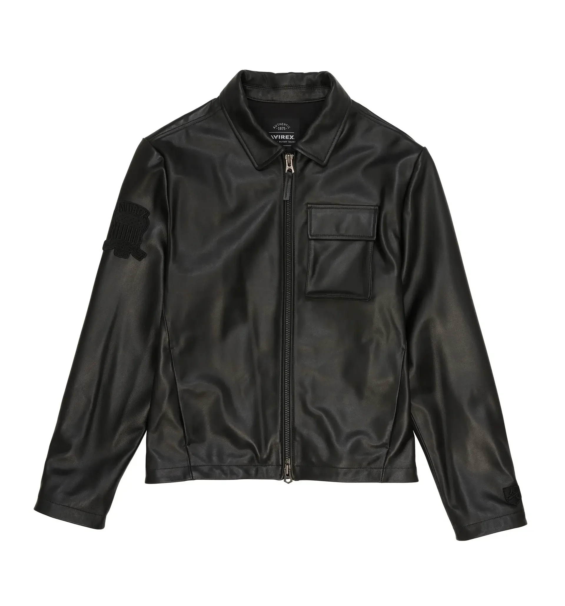 Avirex-Leather-Aviator-leather moto (3)