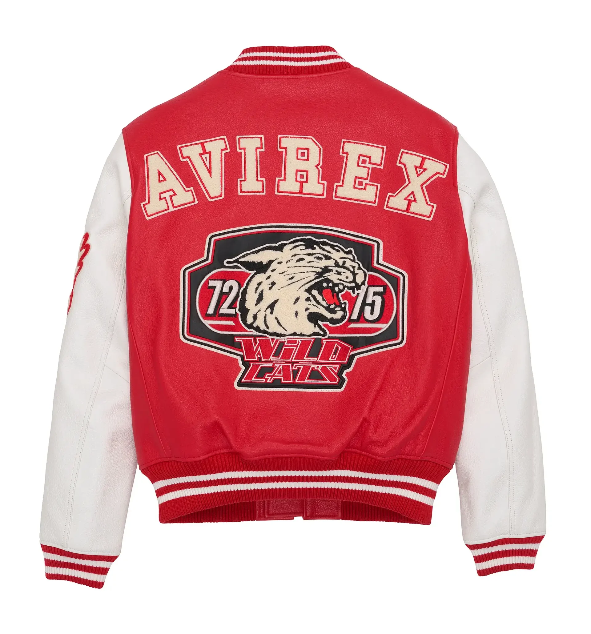 Avirex-Wildcat-Varsity-leather moto