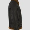 B3 Sheepskin Bomber Jacket in Luxurious Brown A Heritage Classic (3)