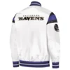 Baltimore-Ravens-Full-Snap-Satin-Varsity-Jacket-White-LeatherMoto