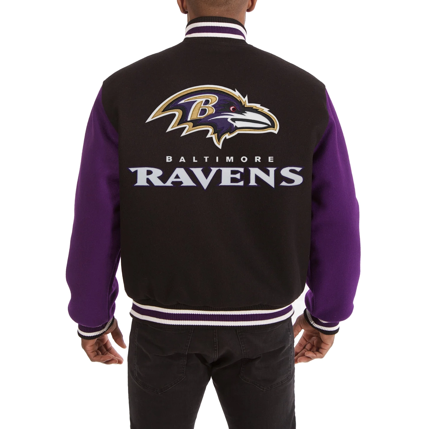 Baltimore-Ravens-Handmade-Wool-Varsity-Jacket-Black-Purple-LeatherMoto