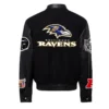 Baltimore-Ravens-Jeff-Hamilton-Logo-Black-Wool-And-Leather-Varsity-Jacket-LeatherMoto