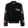 Baltimore-Ravens-Jeff-Hamilton-Logo-Black-Wool-And-Leather-Varsity-Jacket-LeatherMoto