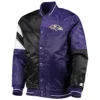 Baltimore-Ravens-Starter-Leader-Purple-And-Black-Satin-Varsity-Jacket-LeatherMoto
