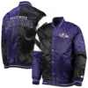 Baltimore-Ravens-Starter-Leader-Purple-And-Black-Satin-Varsity-Jacket-LeatherMoto