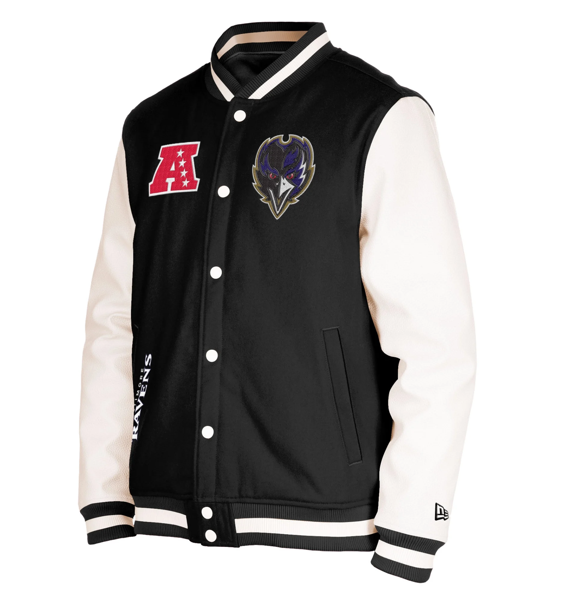 Baltimore-Ravens-Third-Down-Full-Snap-Varsity-Jacket-Black-LeatherMoto