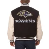 Baltimore-Ravens-Two-Tone-Real-Wool-Leather-Varsity-Jacket-Black-Cream-LeatherMoto