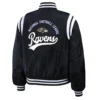 Baltimore-Ravens-WEAR-by-Erin-Andrews-Womens-Bomber-Jacket-Black-LeatherMoto