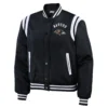 Baltimore-Ravens-WEAR-by-Erin-Andrews-Womens-Bomber-Jacket-Black-LeatherMoto