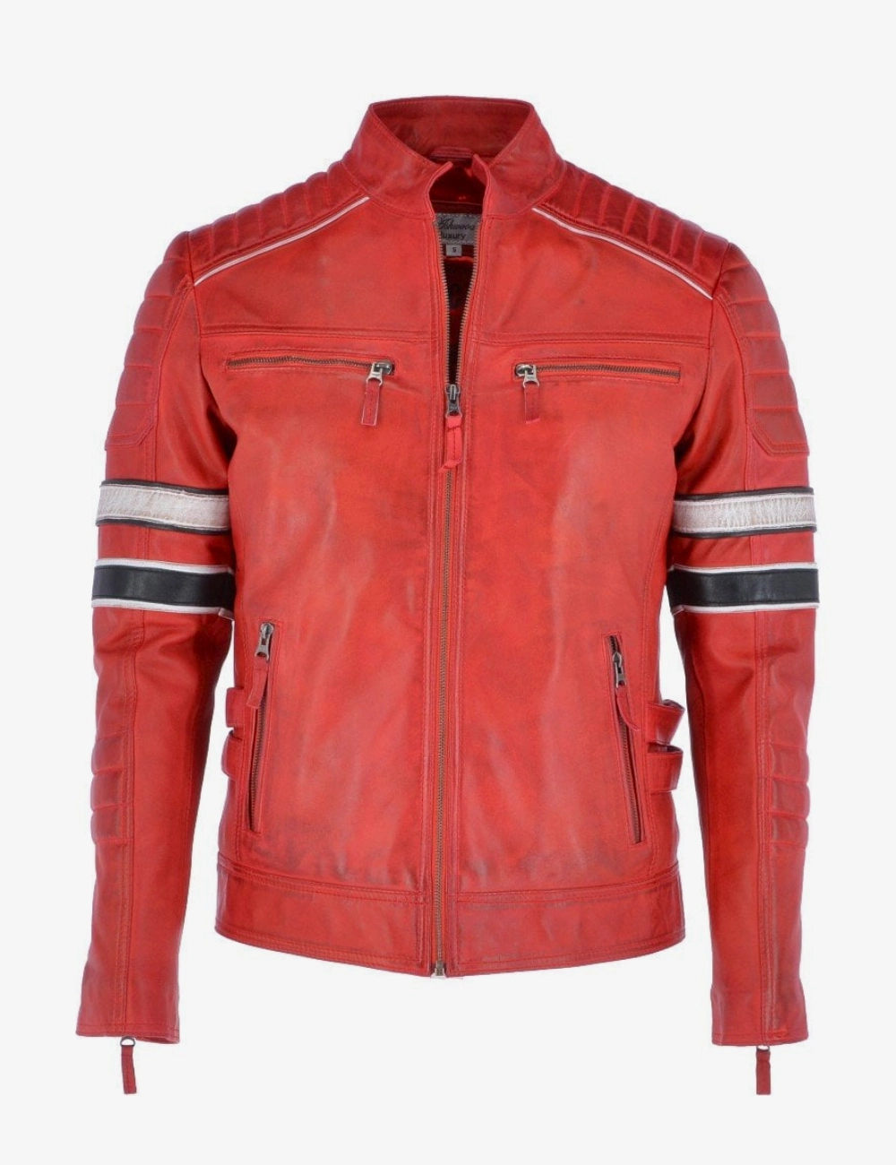 Biker Leather Jacket Men (11)