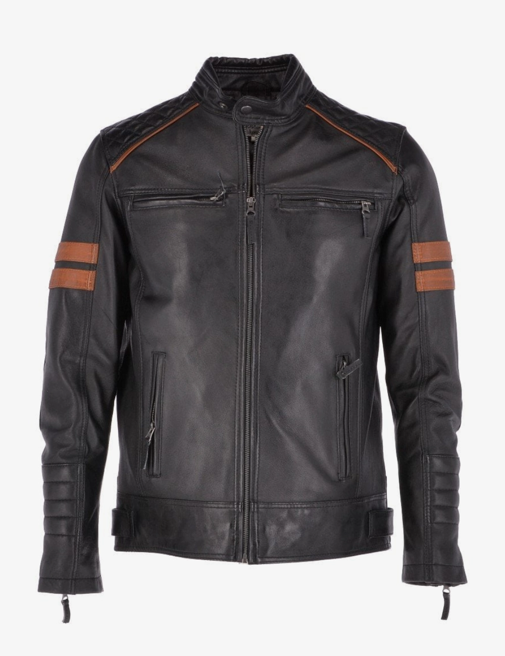 Biker Leather Jacket Men (14)