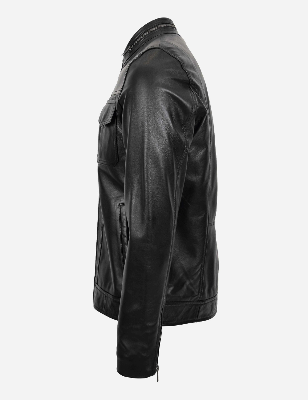Biker Leather Jacket Men (19)