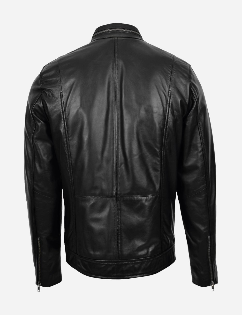 Biker Leather Jacket Men (20)