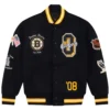 Boston-Bruins-OVO-x-NHL-Black-Full-Snap-Varsity-Jacket-leather moto (1)