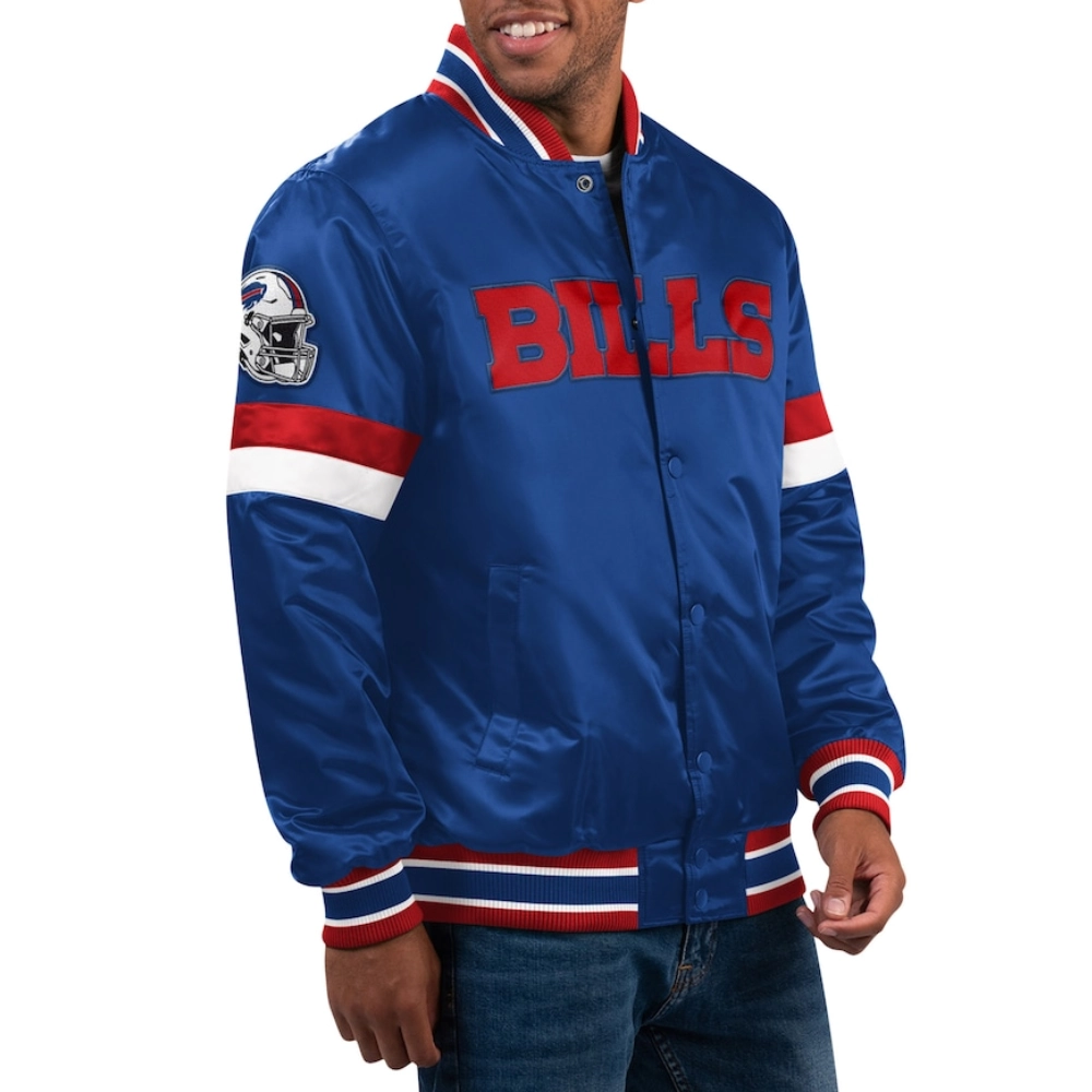 Buffalo-Bills-Home-Game-Full-Snap-Satin-Varsity-Jacket-Blue-LeatherMoto