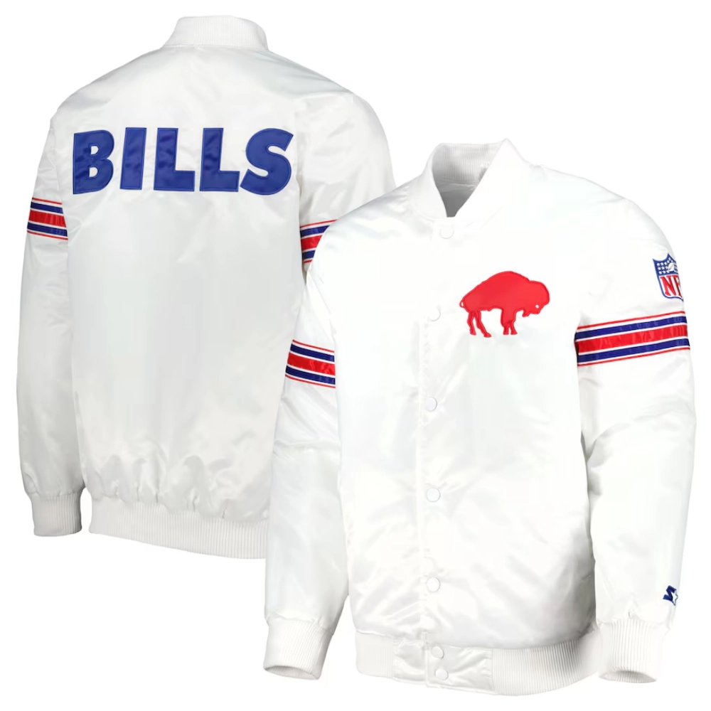Buffalo-Bills-Power-Forward-Full-Snap-Satin-Varsity-Jacket-White-LeatherMoto