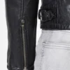 Chic Urban Men's Explorer Real Leather Jacket with Removable Gray Hooded (4)