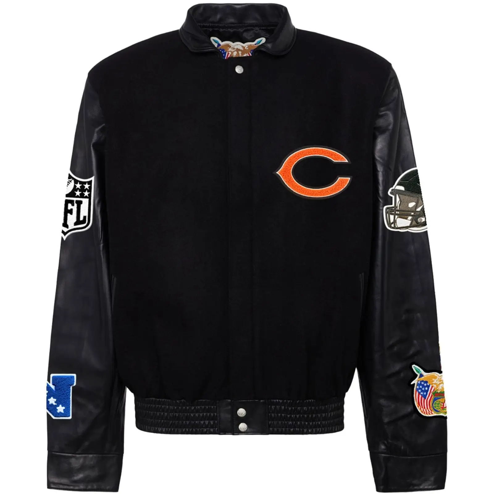 Chicago-Bears-Jeff-Hamilton-Wool-Leather-Varsity-Jacket-LeatherMoto
