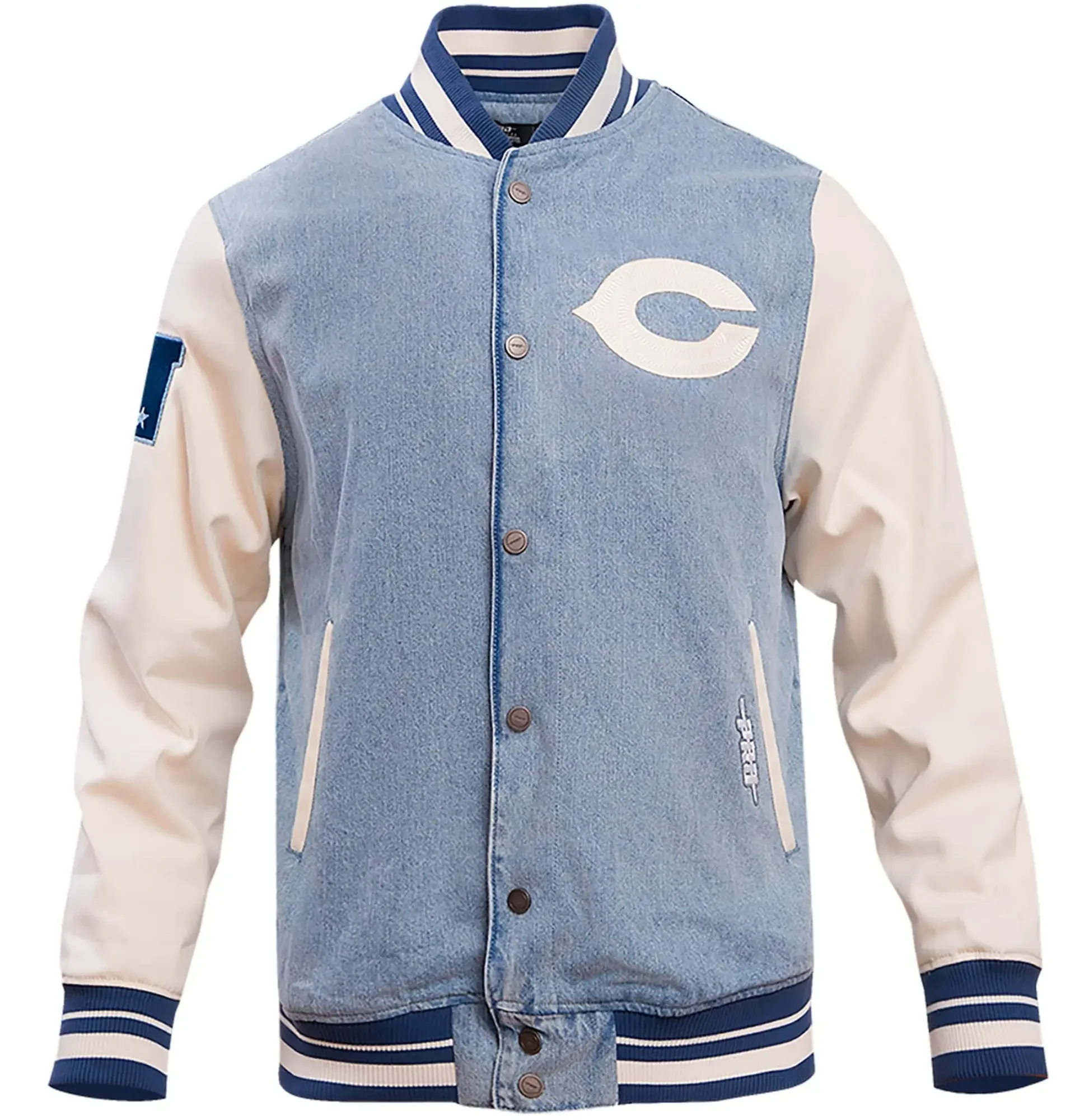 Chicago-Bears-Pro-Standard-Denim-Leather-Varsity-Jacket-LeatherMoto