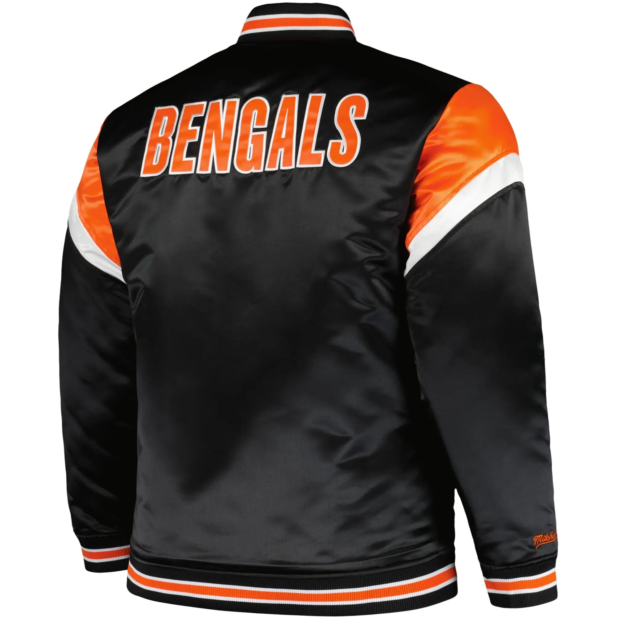 Cincinnati-Bengals-Big-Tall-Satin-Full-Snap-Black-Varsity-Jacket-LeatherMoto