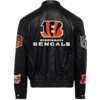 Cincinnati-Bengals-Jeff-Hamilton-Leather-Varsity-Jacket-LeatherMoto