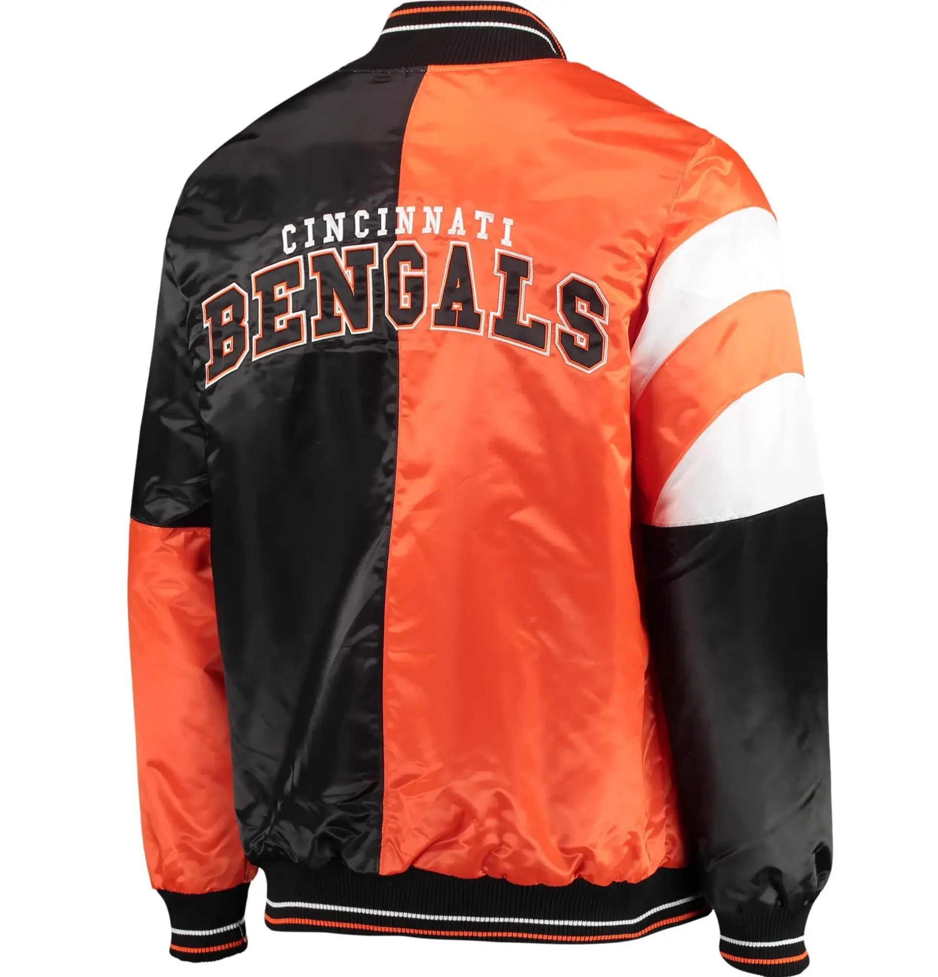 Cincinnati-Bengals-Starter-Vintage-Satin-Full-Snap-Varsity-Jacket-Black-Orange-LeatherMoto