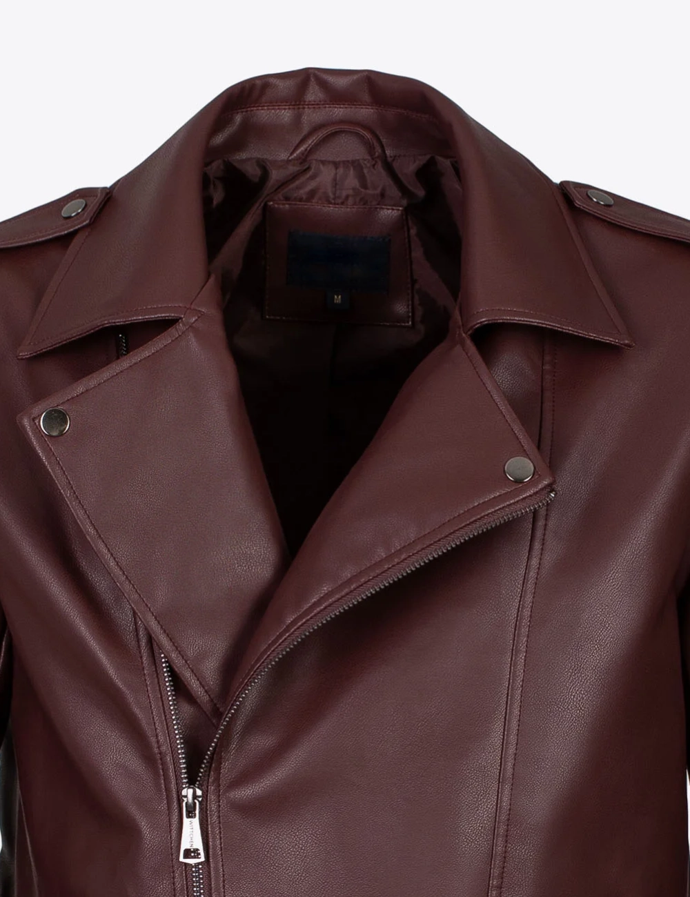 Classic Leather Biker Jacket Sleek Design with Streamlined Fit and Premium Detailing (1)