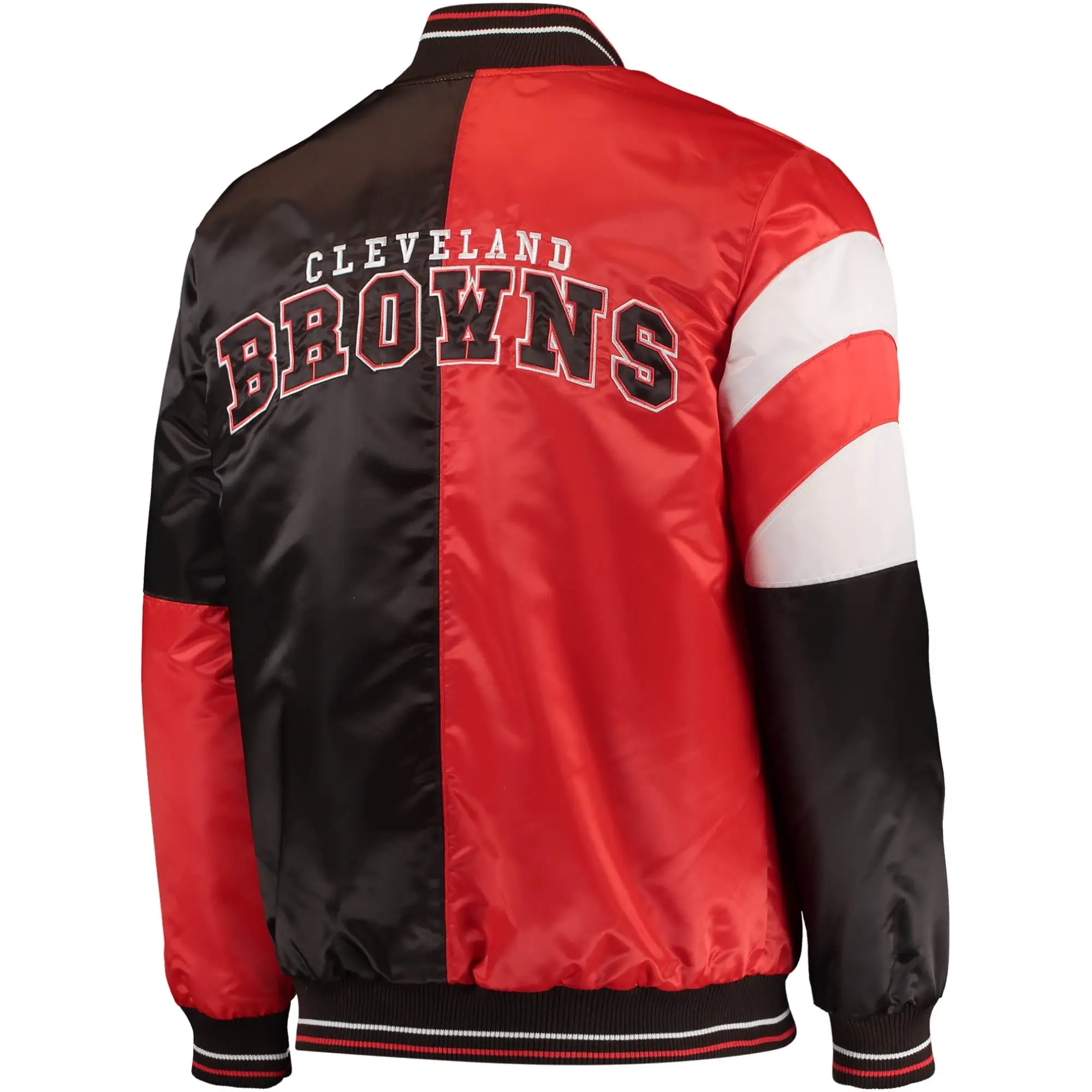 Cleveland-Browns-Classic-Rib-Knitted-Full-Snap-Satin-Varsity-Jacket-LeatherMoto