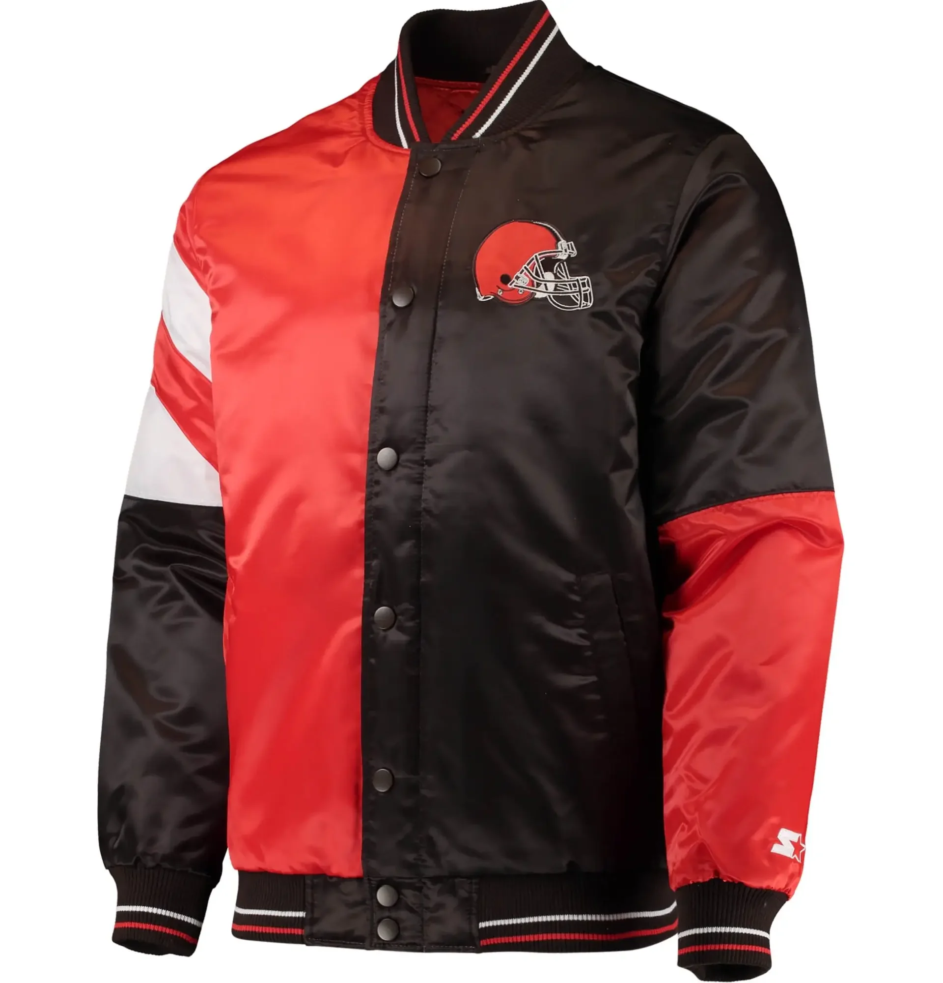 Cleveland-Browns-Classic-Rib-Knitted-Full-Snap-Satin-Varsity-Jacket-LeatherMoto