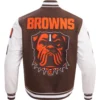 Cleveland-Browns-Pro-Standard-Wool-Leather-Varsity-Jacket-Brown-White-LeatherMoto