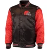 Cleveland-Browns-Starter-Enforcer-Full-Snap-Satin-Varsity-Jacket-LeatherMoto