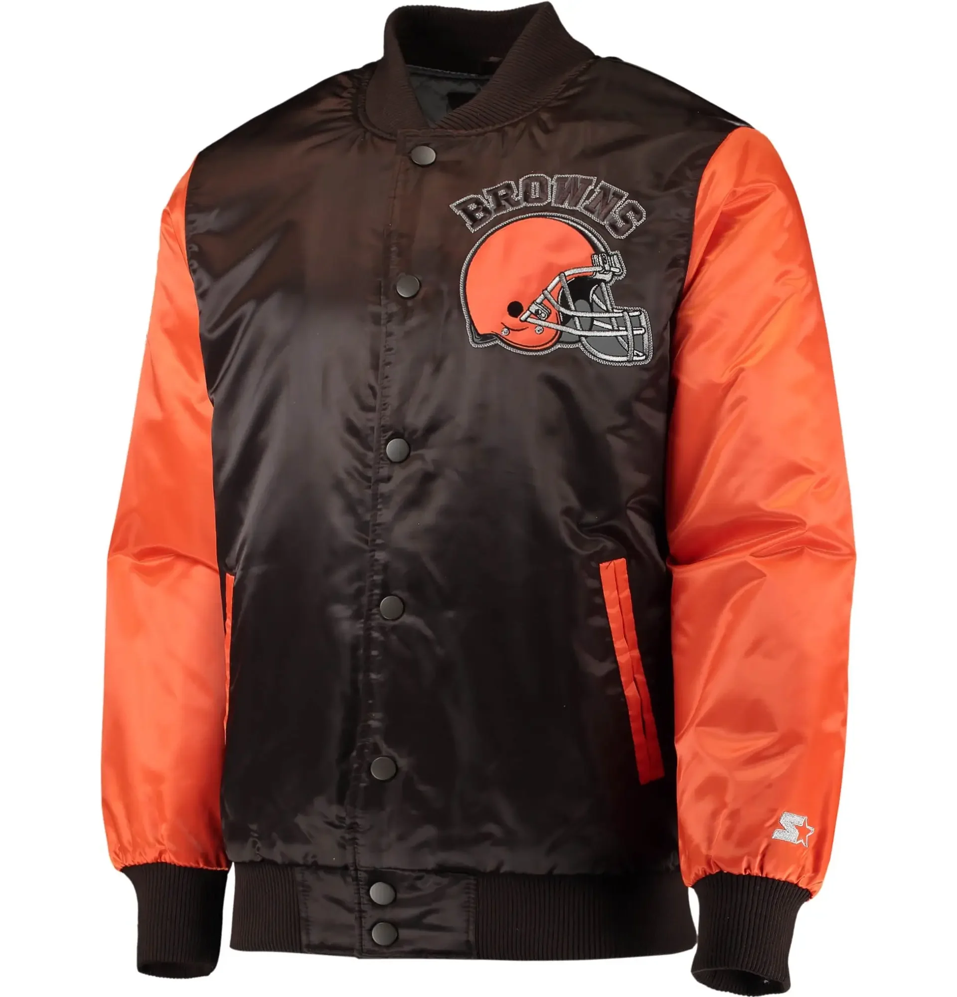 Cleveland-Browns-Starter-Locker-Room-Throwback-Satin-Varsity-Jacket-LeatherMoto