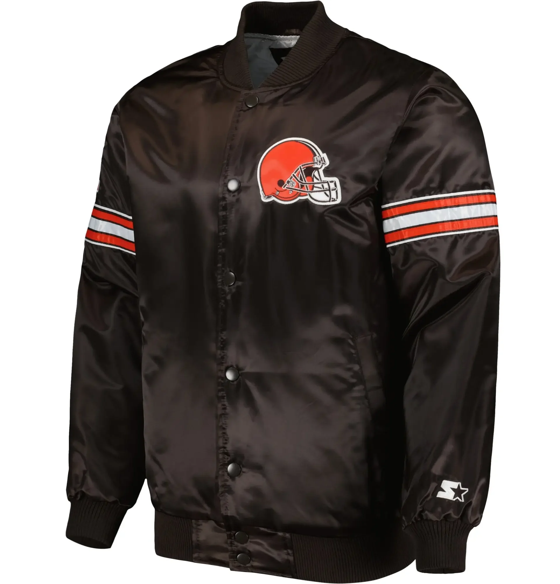 Cleveland-Browns-Starter-The-Pick-and-Roll-Full-Snap-Satin-Varsity-Jacket-LeatherMoto