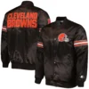 Cleveland-Browns-Starter-The-Pick-and-Roll-Full-Snap-Satin-Varsity-Jacket-LeatherMoto