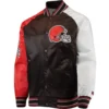 Cleveland-Browns-Starter-The-Reliever-Full-Snap-Satin-Varsity-Jacket-LeatherMoto