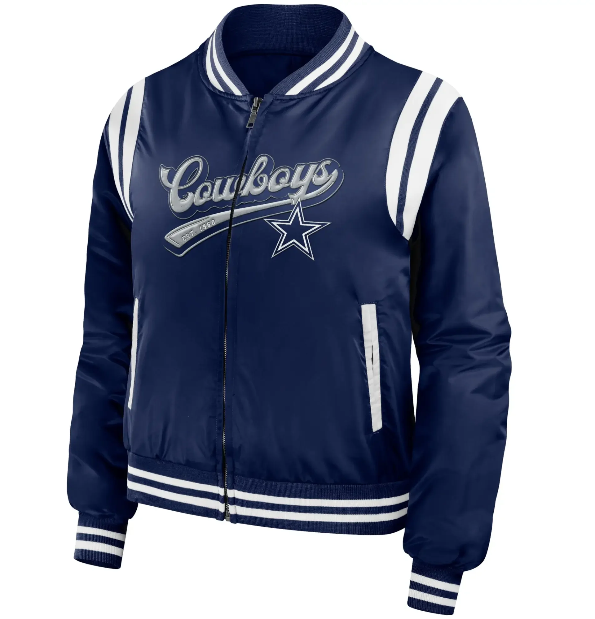 Dallas-Cowboys-Zipper-Varsity-Satin-Jacket-LeatherMoto