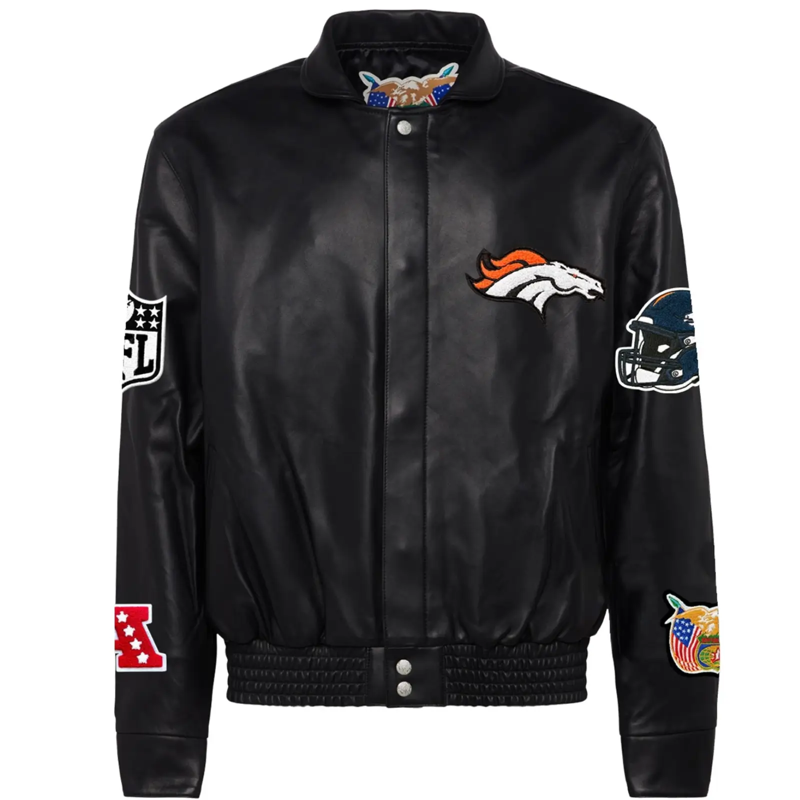 Denver-Broncos-Jeff-Hamilton-Leather-Varsity-Jacket-LeatherMoto
