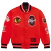 Detroit-Red-Wings-OVO-x-NHL-Red-Full-Snap-Wool-Varsity-Jacket-leather moto (2)