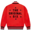 Detroit-Red-Wings-OVO-x-NHL-Red-Full-Snap-Wool-Varsity-Jacket-leather moto (3)