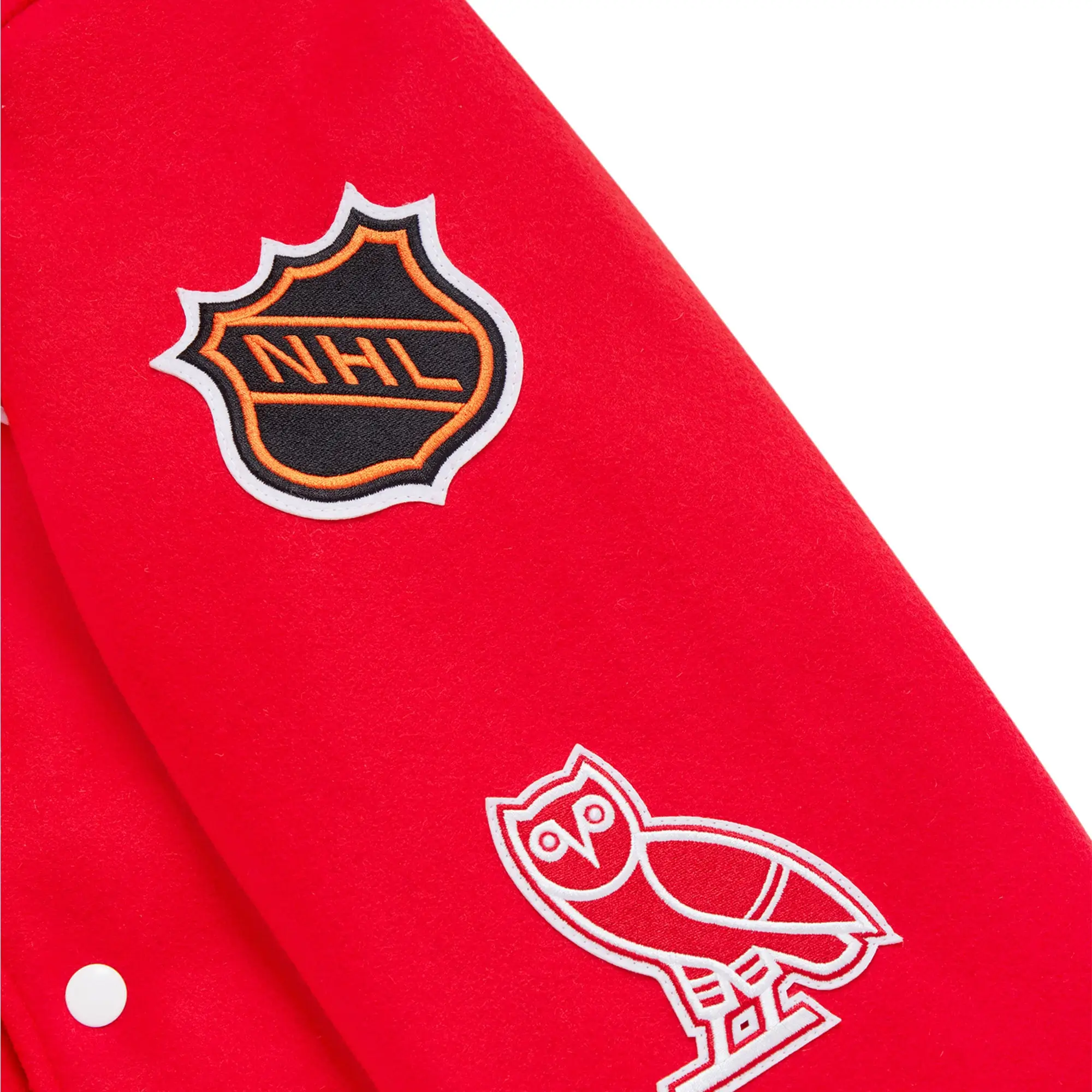 Detroit-Red-Wings-OVO-x-NHL-Red-Full-Snap-Wool-Varsity-Jacket-leather moto leather moto (4)