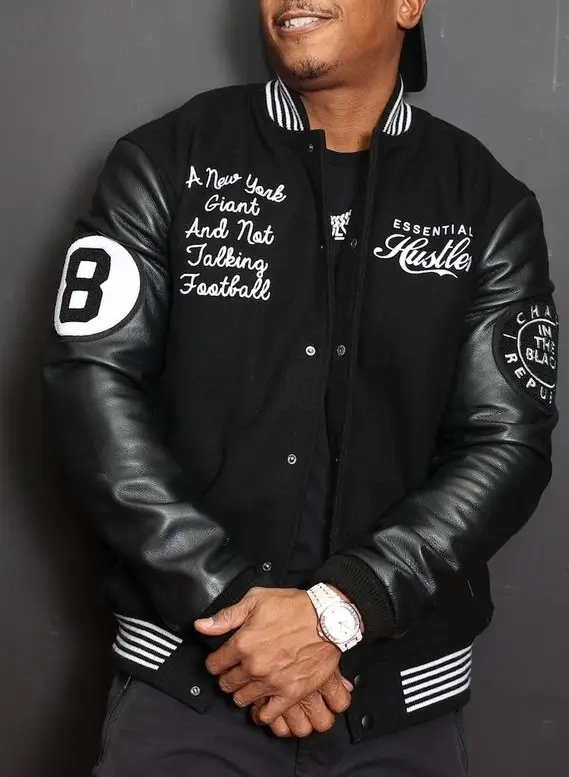 Essential-Hustlers-8-Ball-Varsity-Jacket team