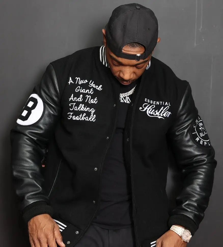 Essential-Hustlers-8-Ball-Varsity-Jacket team