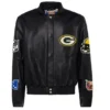 Green-Bay-Packers-Black-Leather-Varsity-Jacket-LeatherMoto