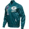 Green-Bay-Packers-Championship-Team-players-Satin-Varsity-Jacket-LeatherMoto