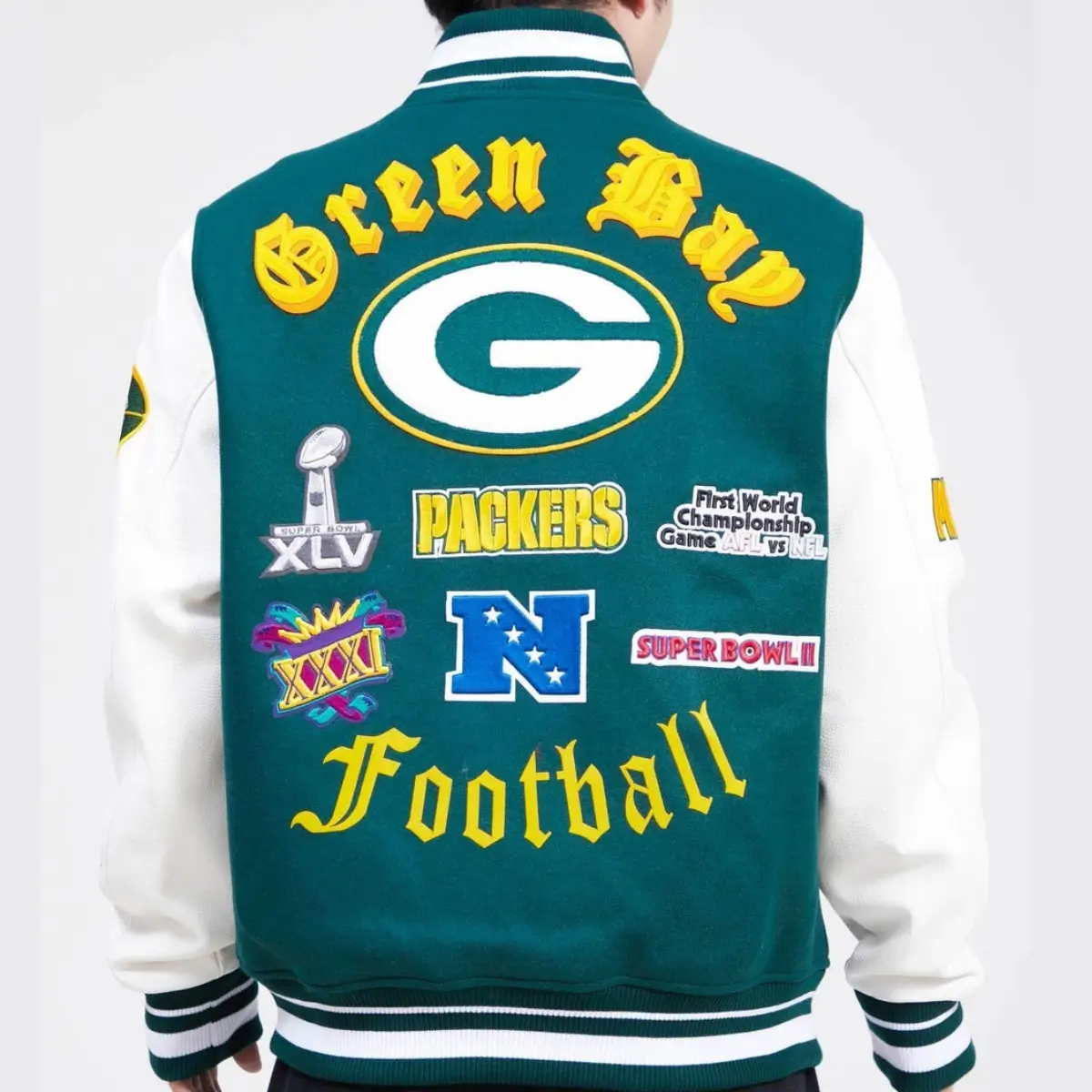 Green-Bay-Packers-Letterman-Wool-Leather-Varsity-Jacket-LeatherMoto