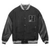 Homme-Vancouver-Logo-Black-Wool-Leather-Varsity-Jacket-leather moto (1)