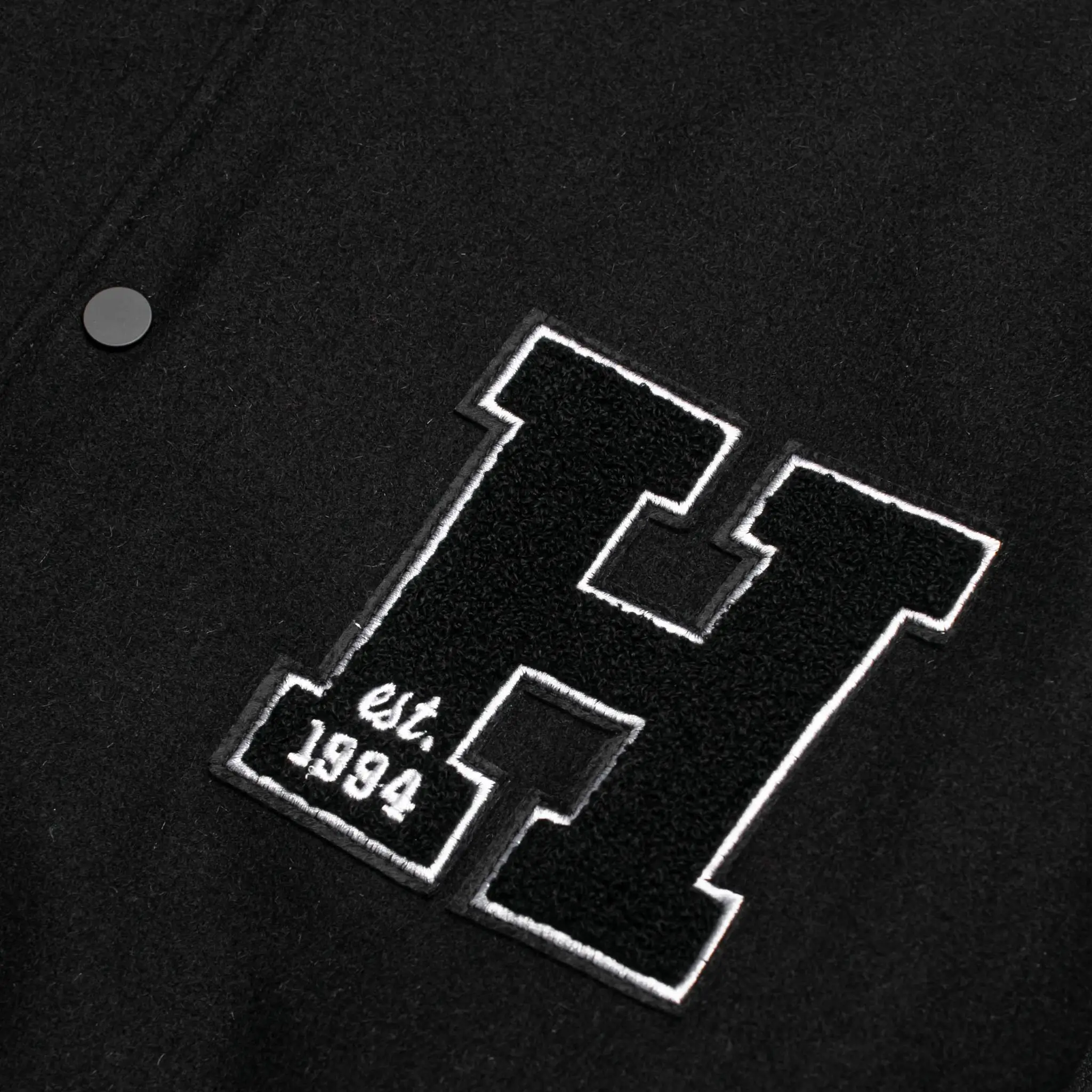 Homme-Vancouver-Logo-Black-Wool-Leather-Varsity-Jacket-leather moto (5)