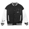 Homme-Vancouver-Logo-BlackWhite-Wool-Leather-Varsity-Jacket-leather moto (1)