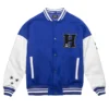 Homme-Vancouver-Logo-BlueWhite-Wool-Leather-Varsity-Jacket- leather moto (1)