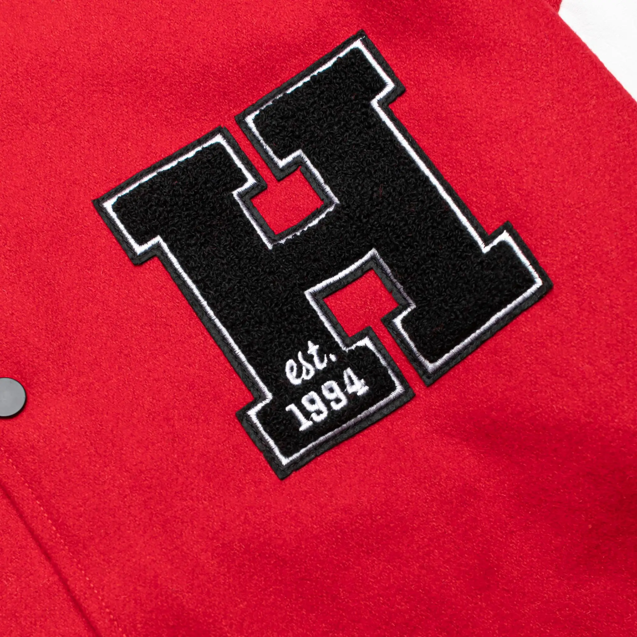 Homme-Vancouver-Logo-RedWhite-Wool-Leather-Varsity-Jacket-leather moto (5)